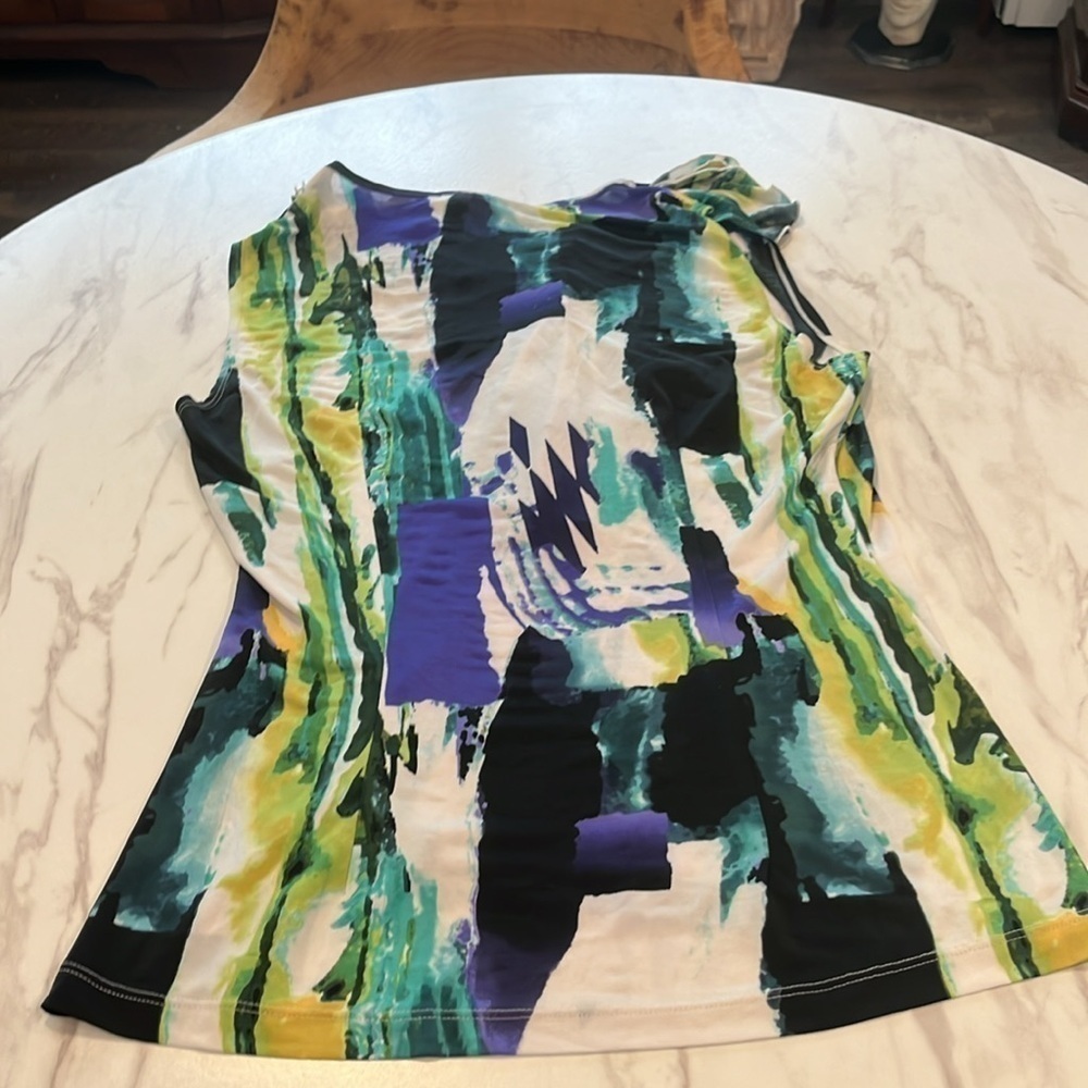 Milano Ruffle Tank Blouse - Picture 4 of 4